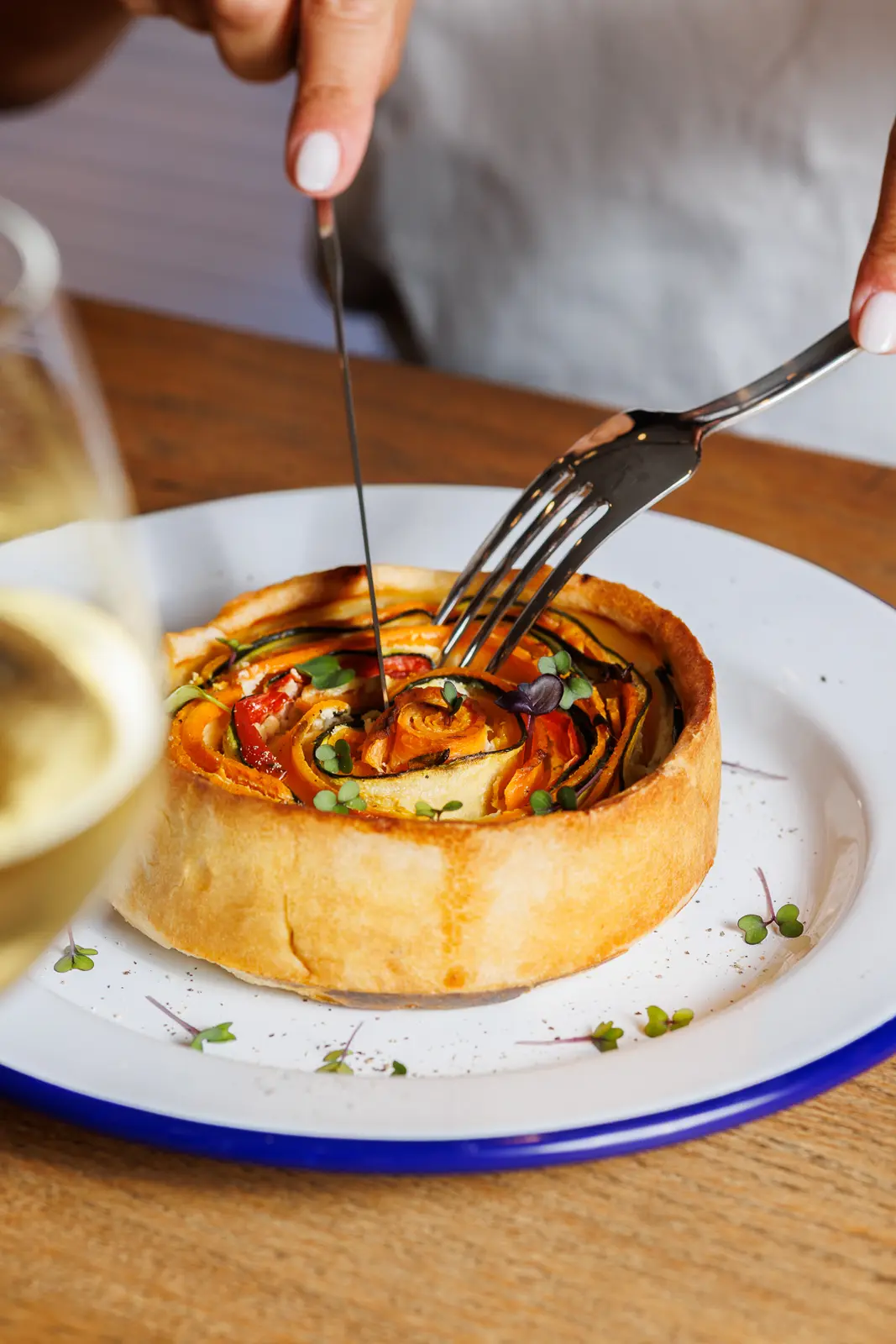 torte salate con verdure per pranzo da Farini Milano e Venezia